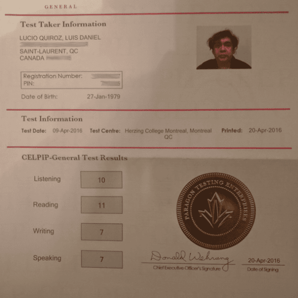 buy celpip certificate online